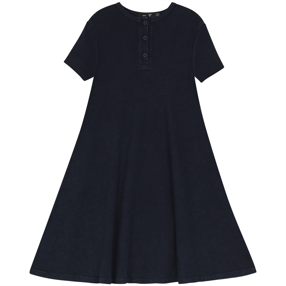 Wash Denim A Line Dress