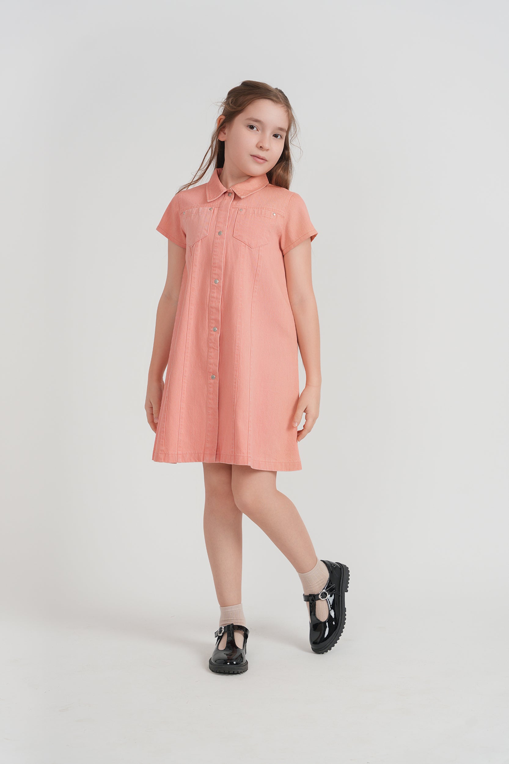 hush denim dress Denim Tiered Dress