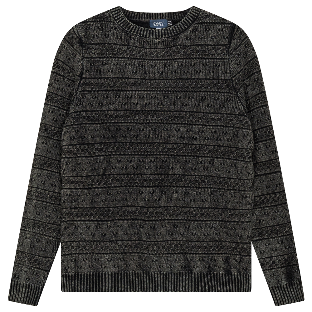 Pointelle Knit Sweater - Infashion