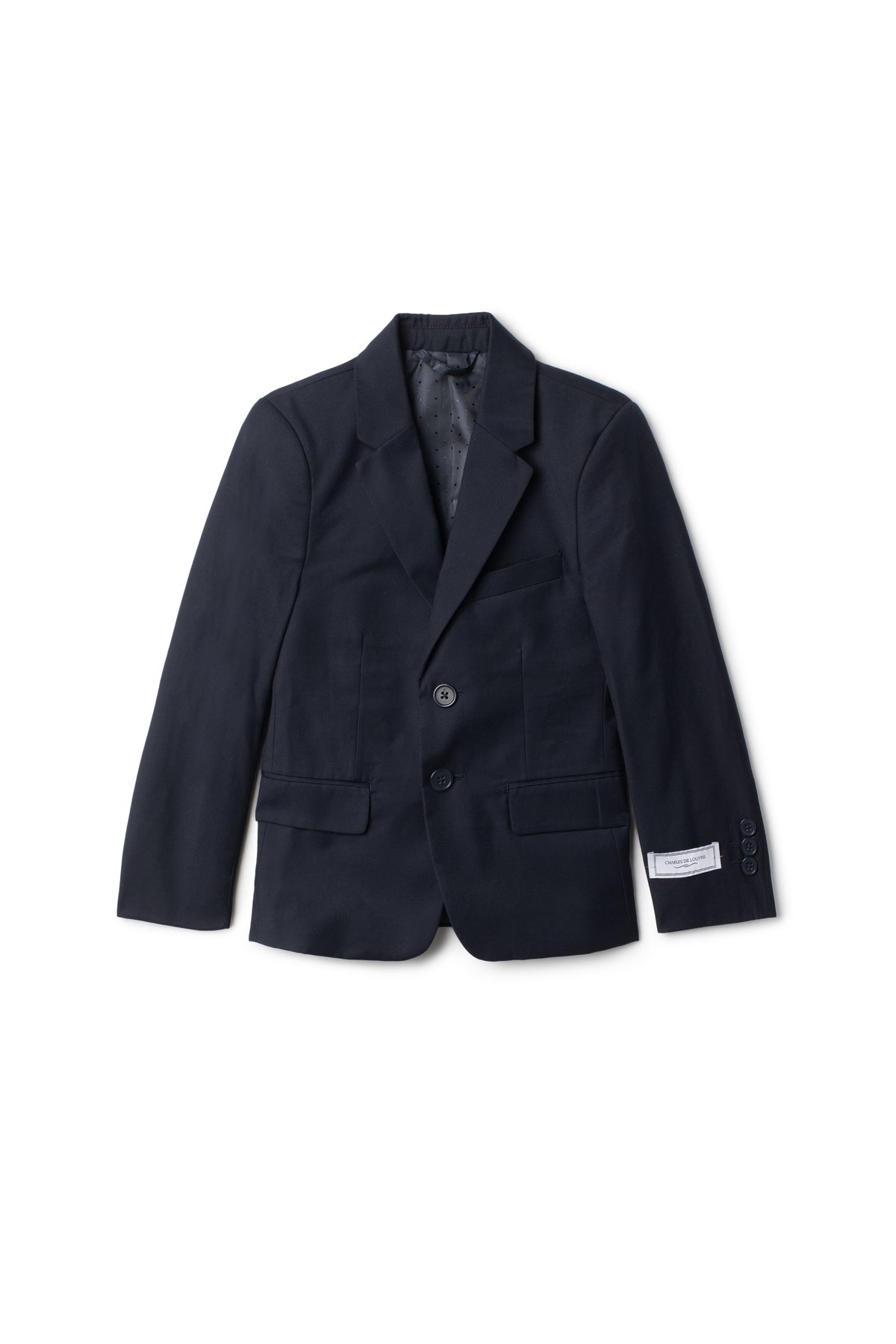 Slim Jacket in Navy by Charles de Louvre