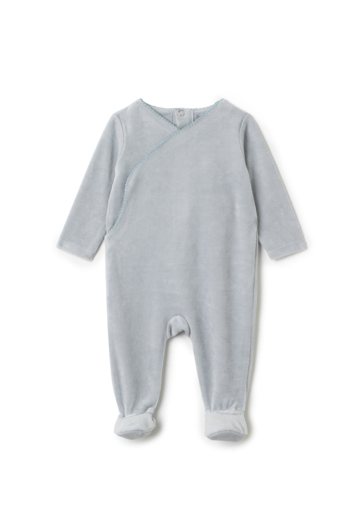 Wrap Stretchie in Blue by Small Moments