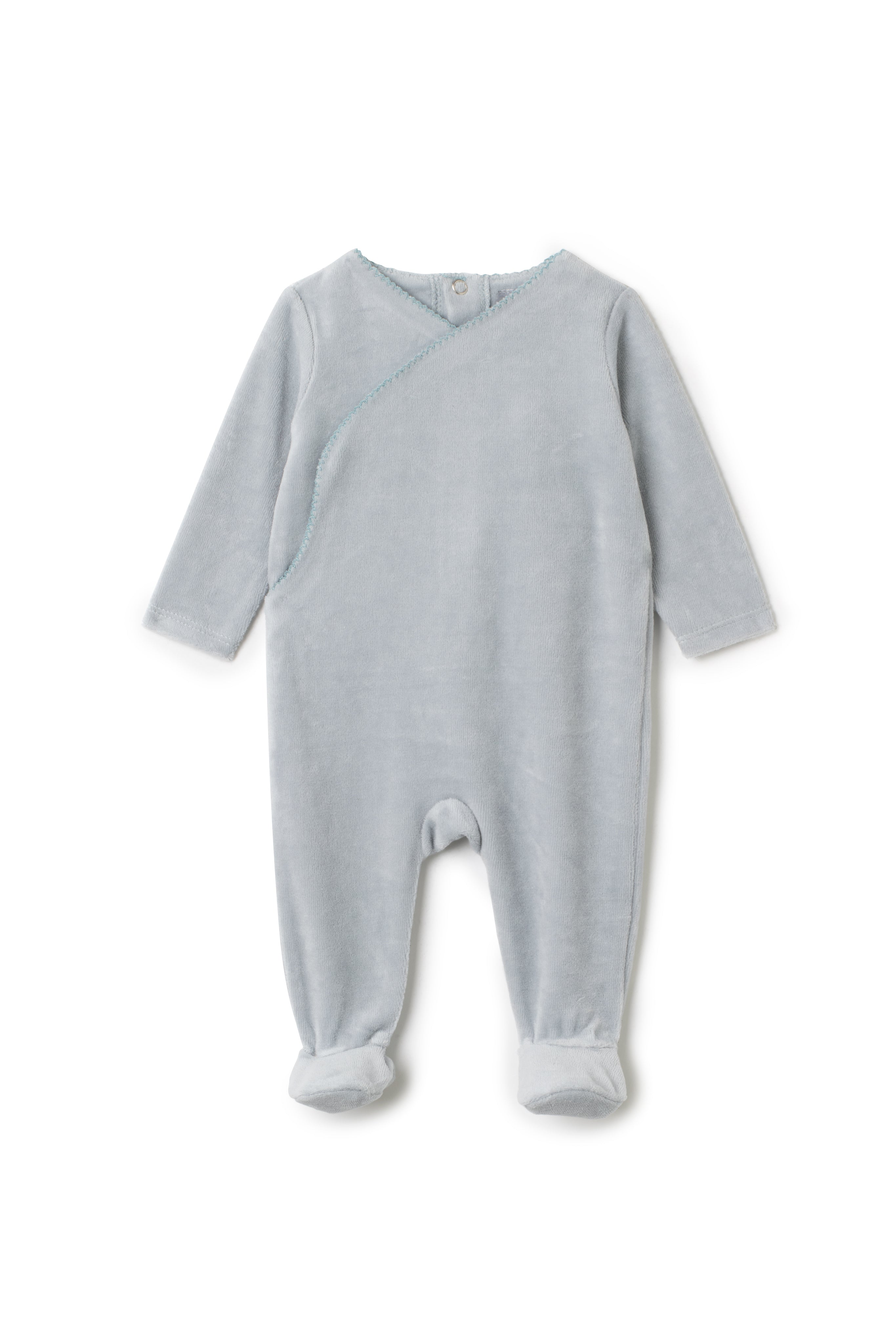 Wrap Stretchie in Blue by Small Moments