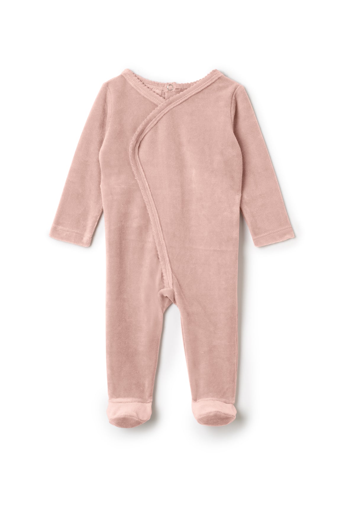 Wrap Stretchie Layette in Pink by Small Moments