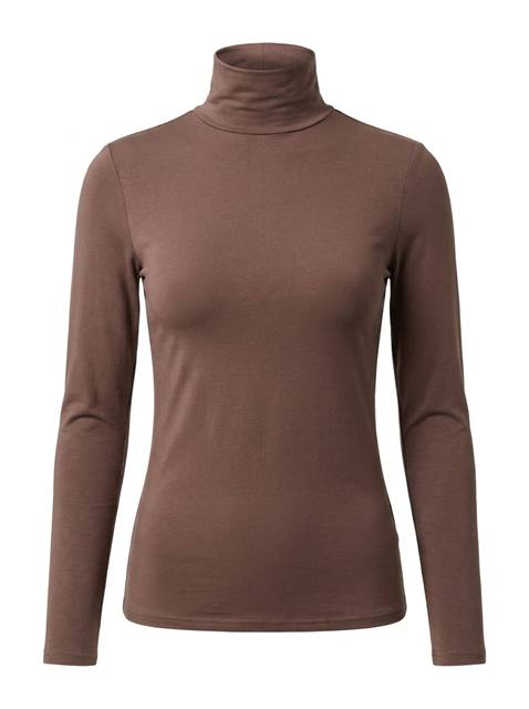 High Mock Tee in Cocoa by Riff