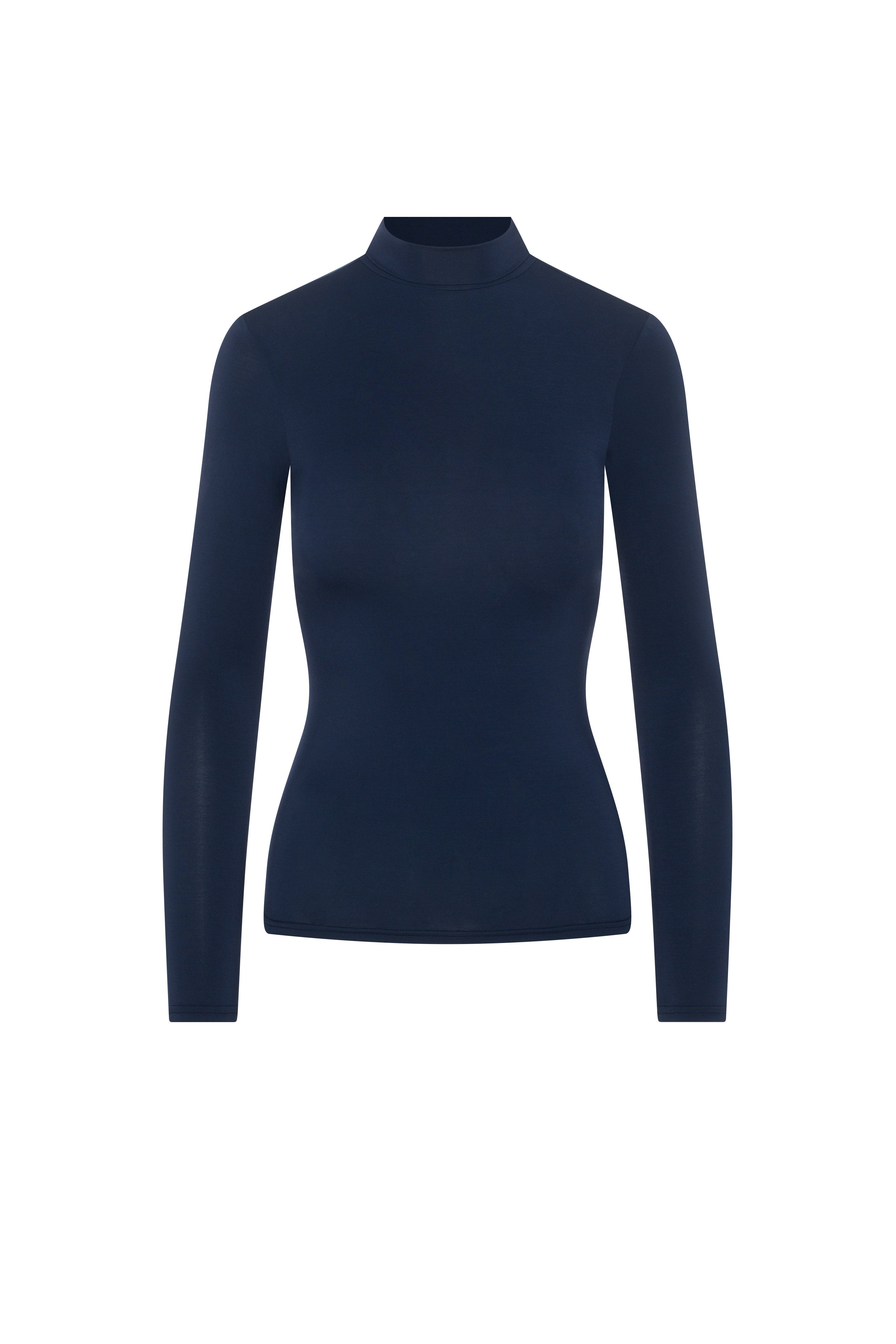 High Mock Tee in Navy by Riff