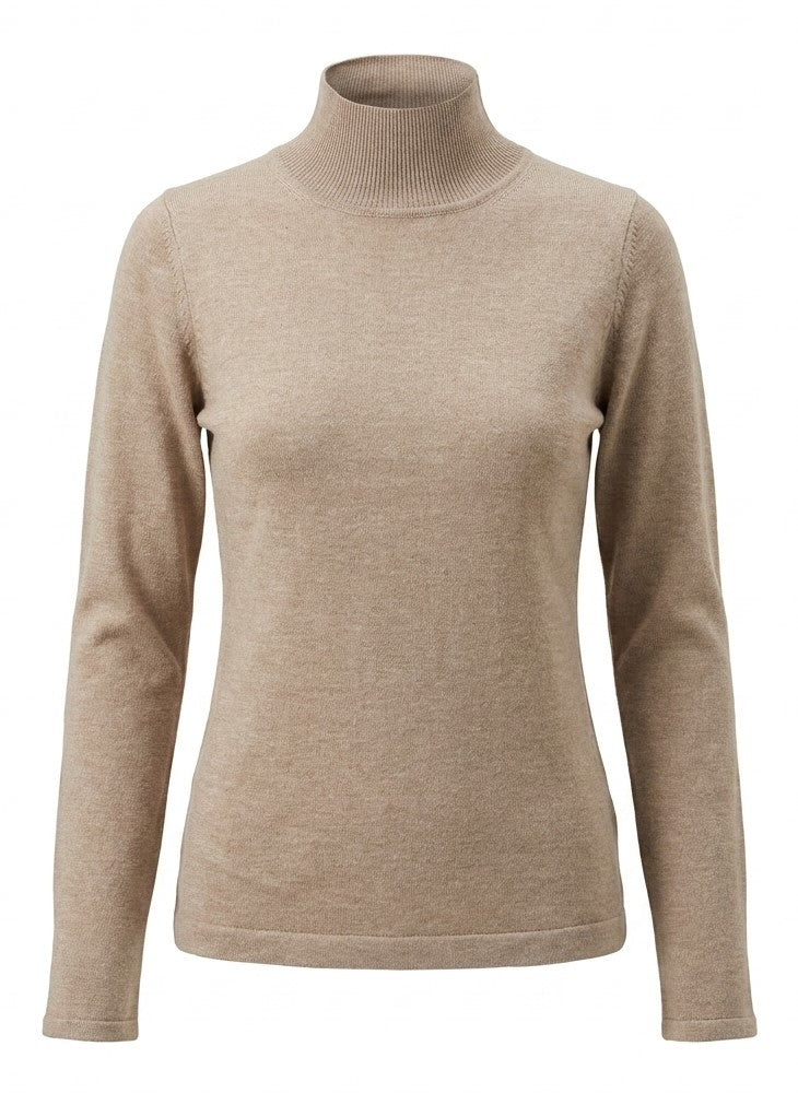 Knit Mock Neck