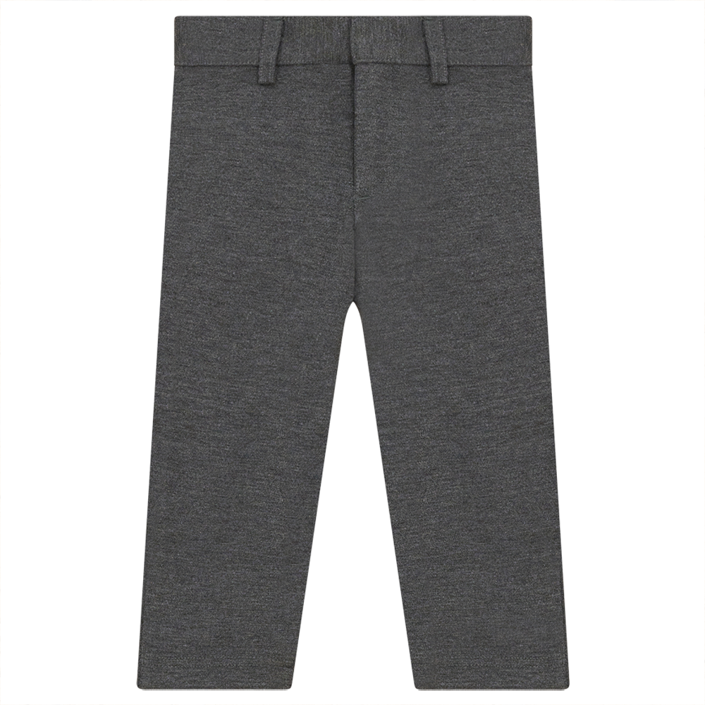 Skinny Ponte Pant in Medium Grey Mix by Mocha Noir