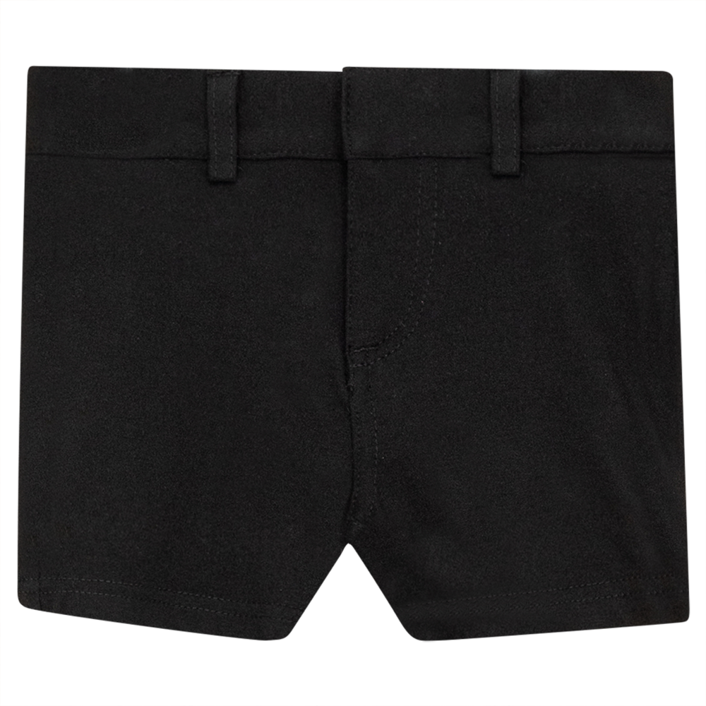 Ponte Short Pant in Black by Mocha Noir