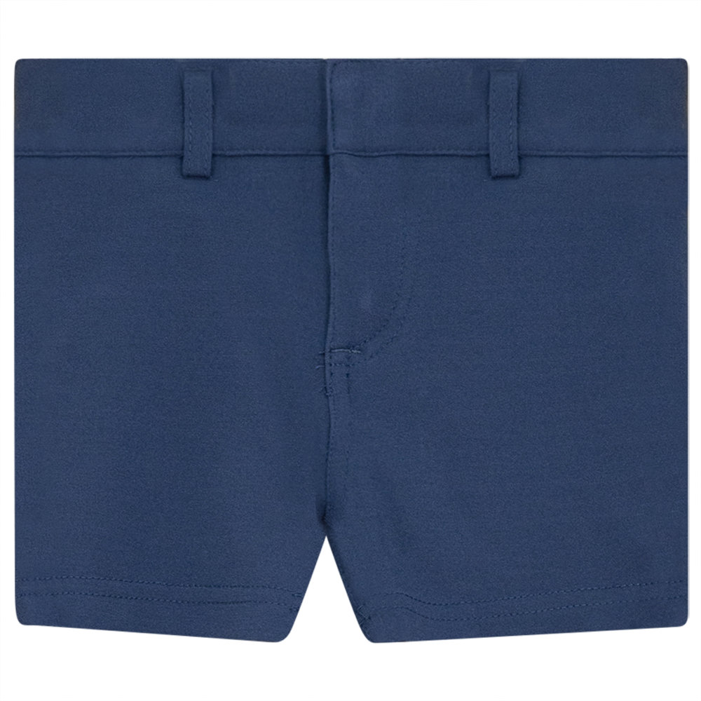 Ponte Short Pant in Indigo by Mocha Noir
