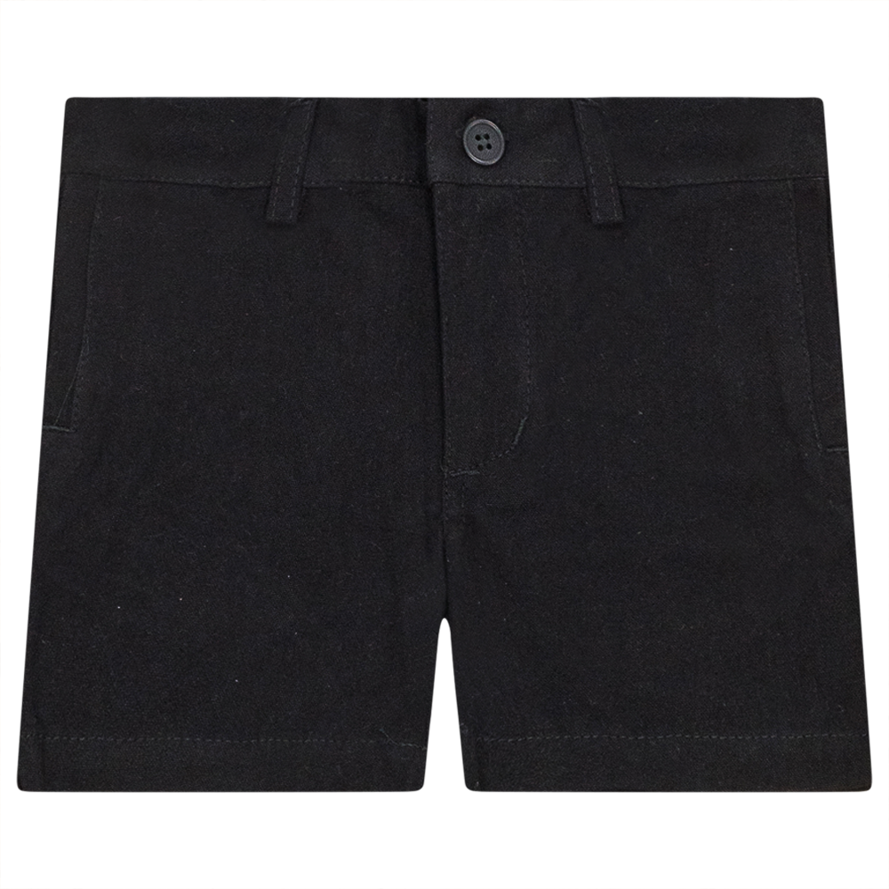 Cotton Short Pant Black Boys Shorts by {{ product_vemdor}}