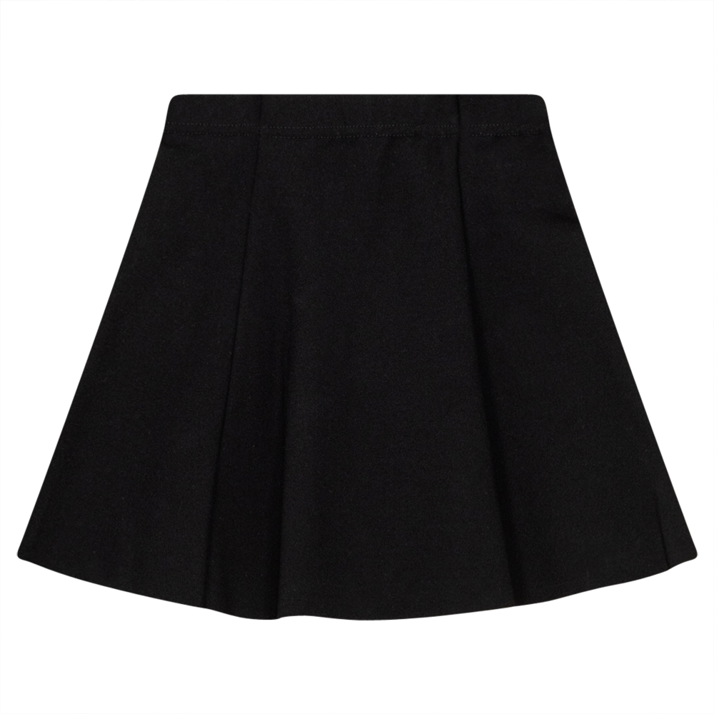 Ponti Panelled Skirt in Black by Kiki-O