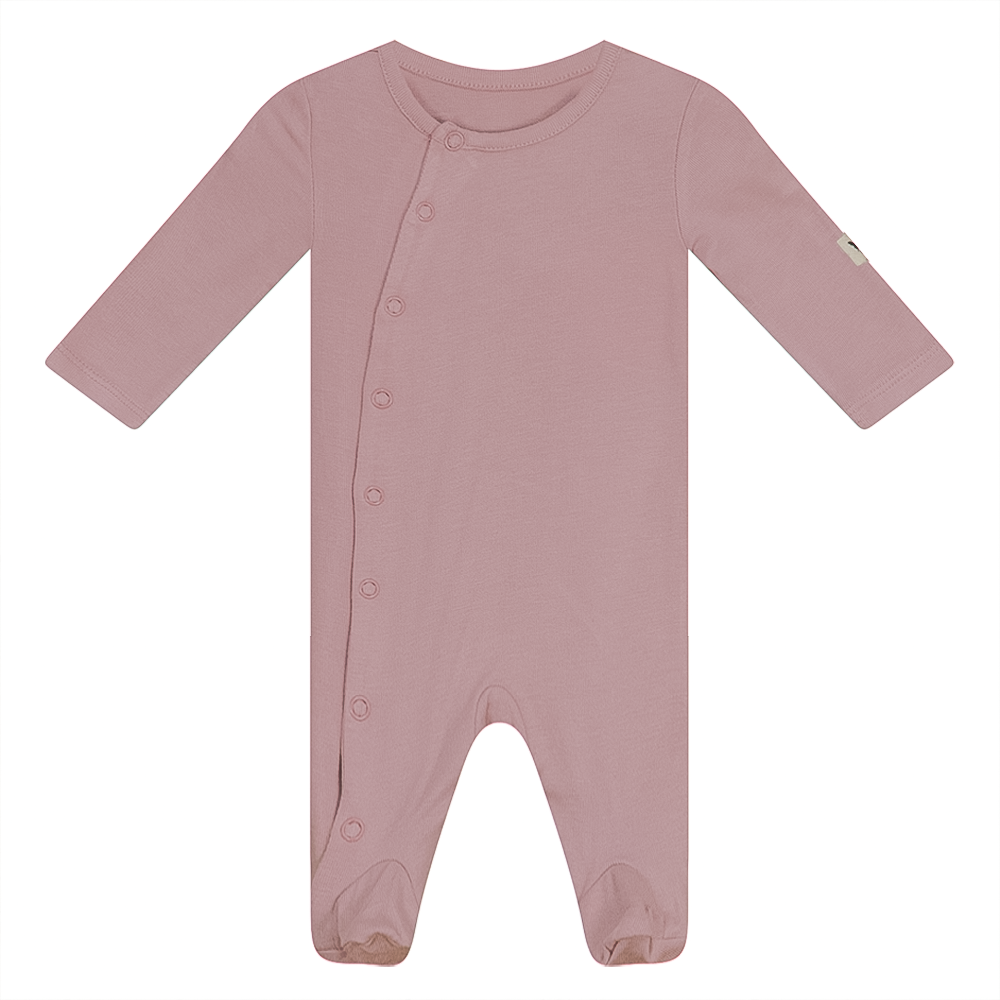Snap Down Onesie in Petal by Bebe Bella