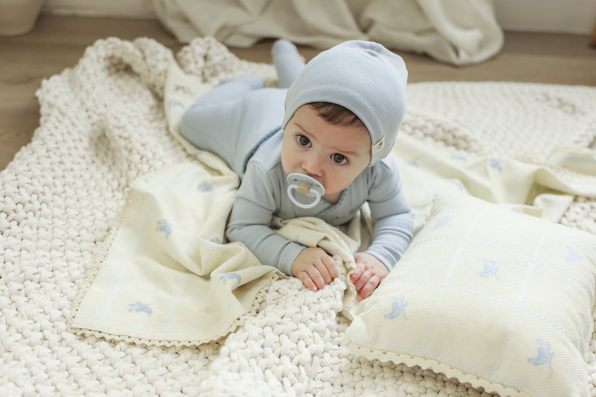 Knit Blanket & Pillow Set