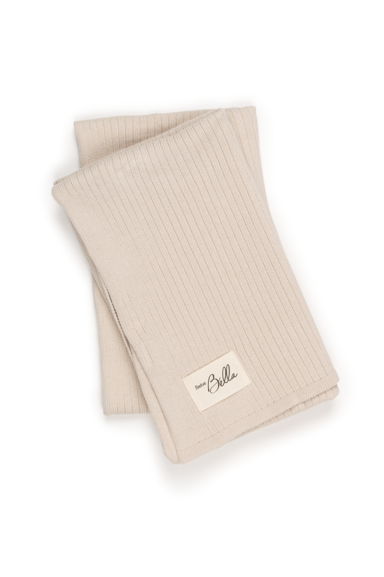 Bella Knit Blanket in Dark Almond One Size by Bebe Bella