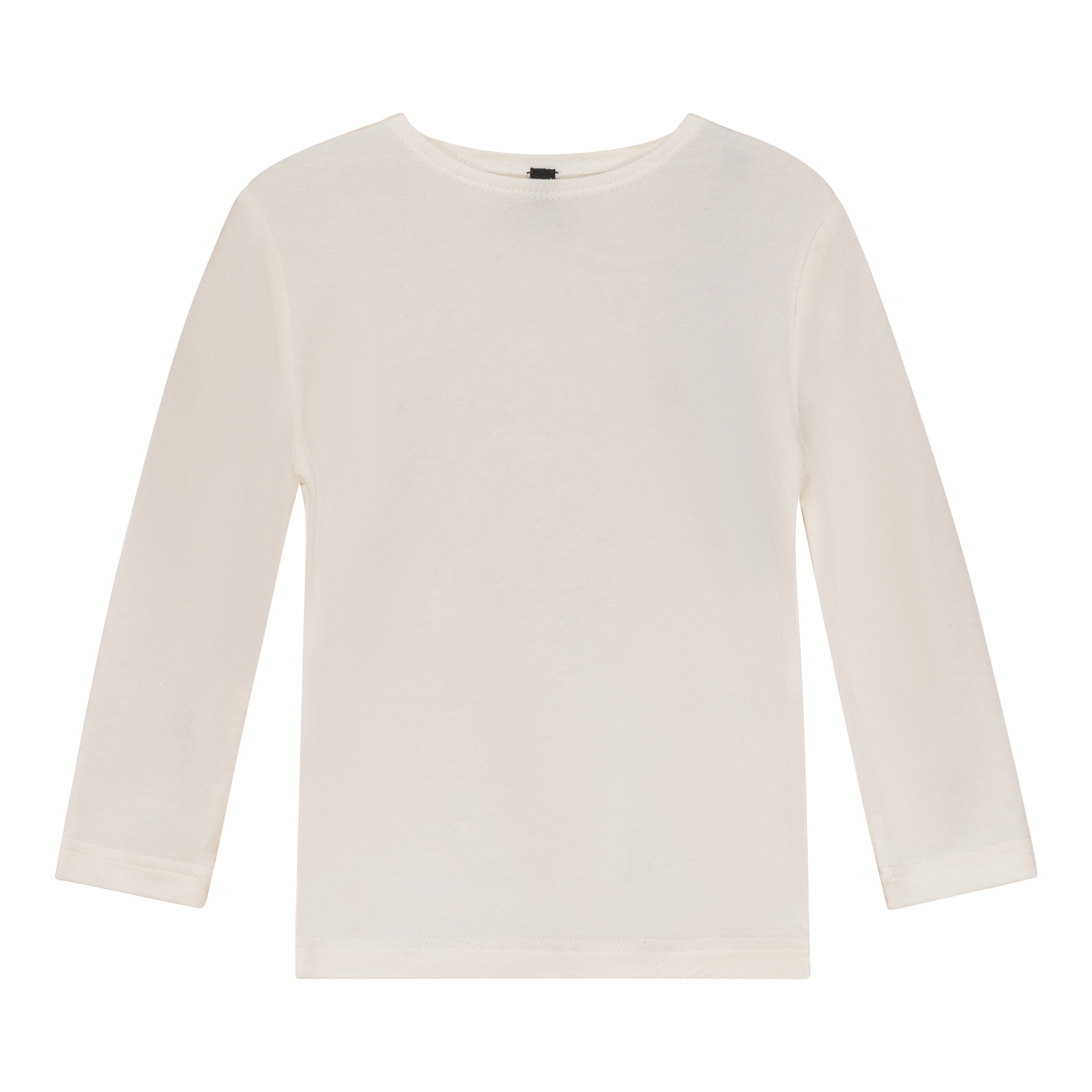 Long Sleeve Shell Top in Off White by Kiki-O