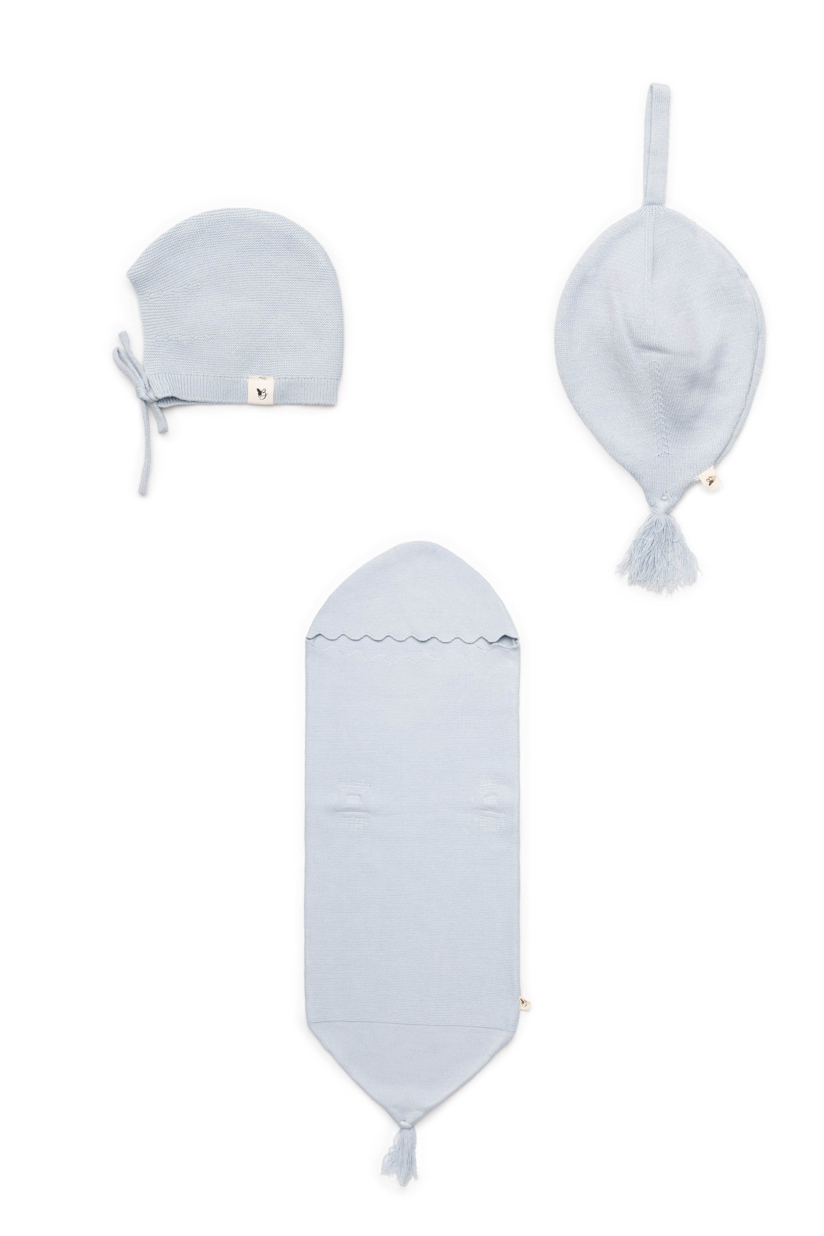 Cacoon Set in Blue One Size by Bebe Bella