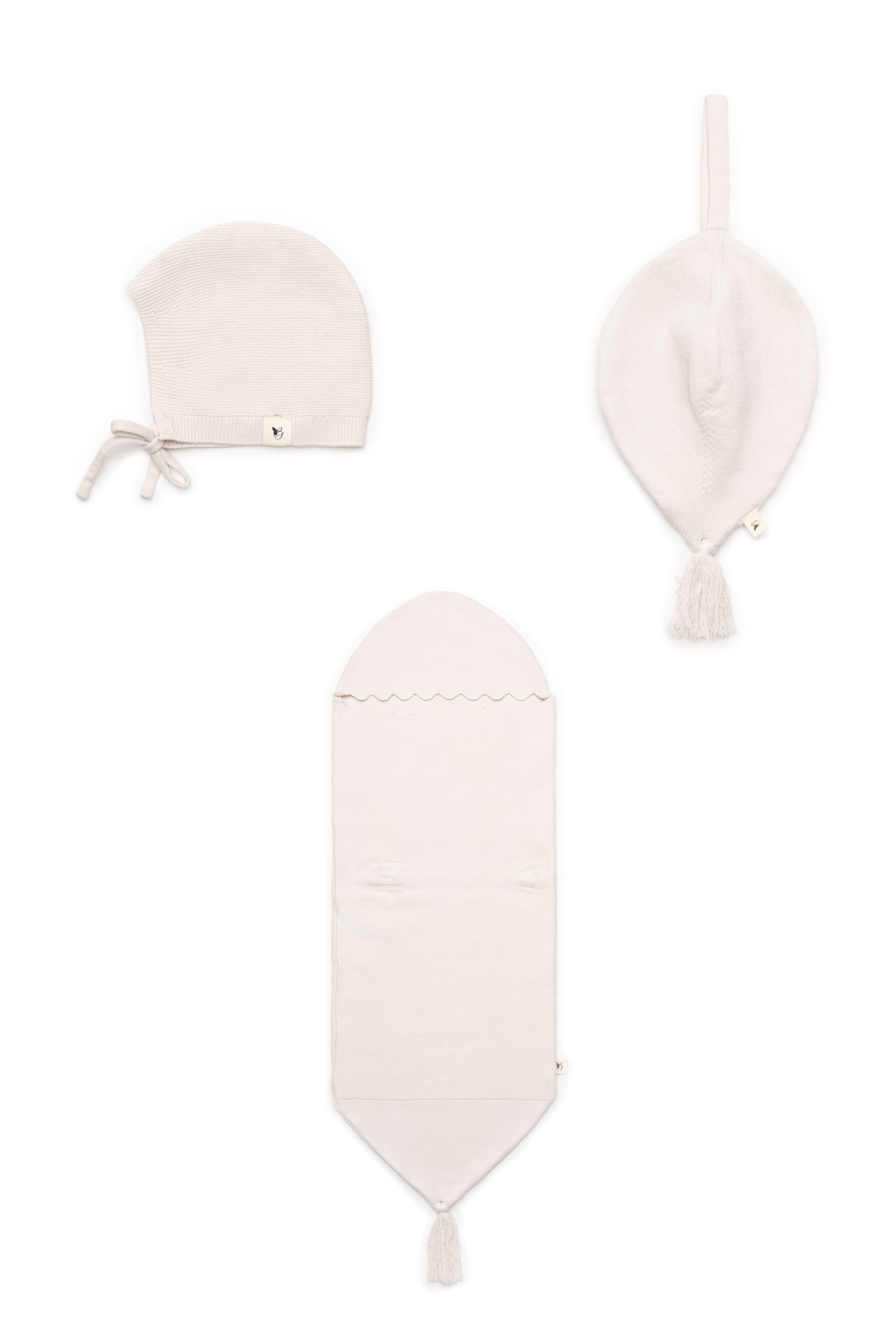 Cacoon Set in Dark Almond One Size by Bebe Bella