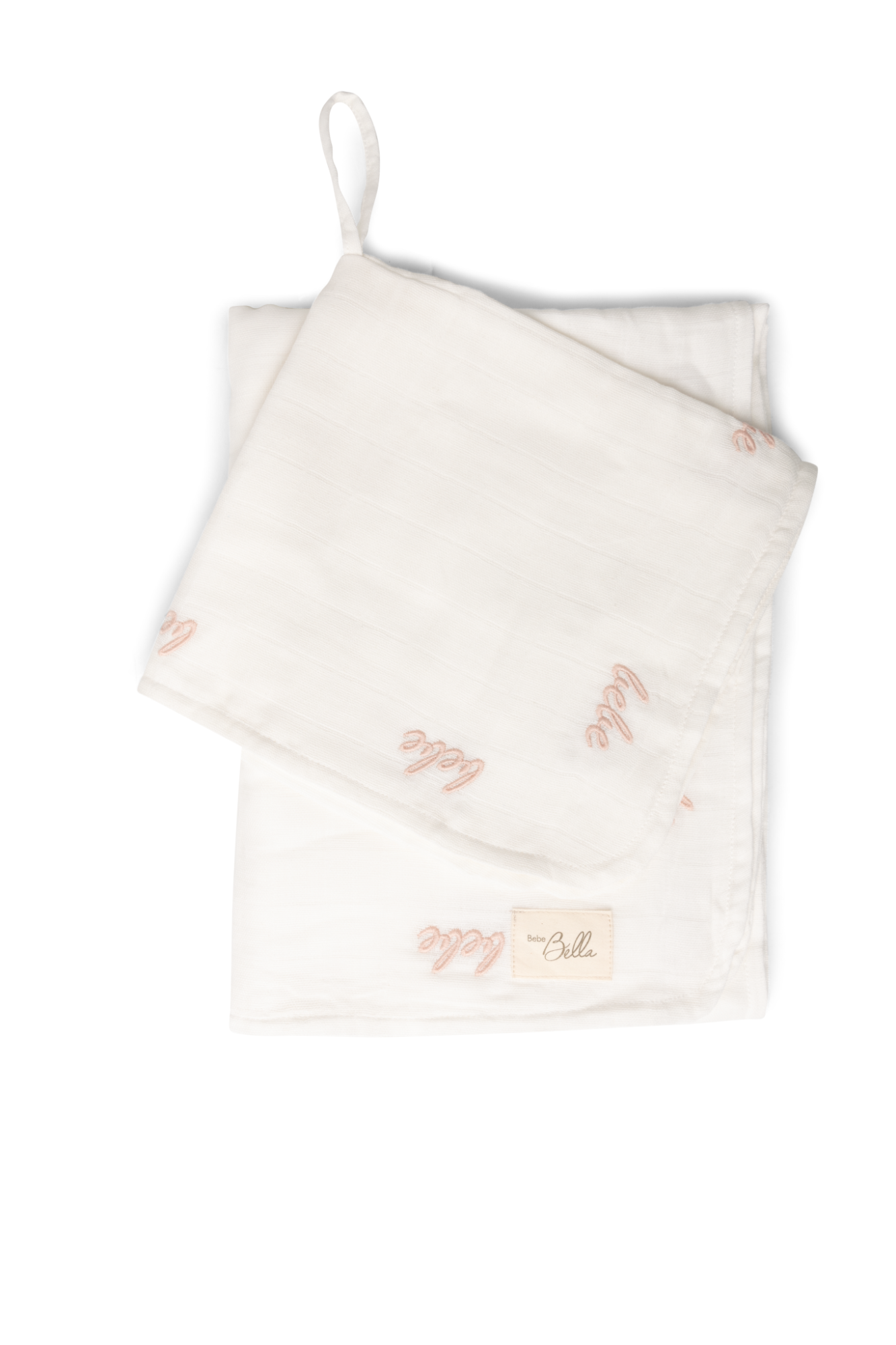 Embroidered Swaddle and Lovey Set in by Bebe Bella