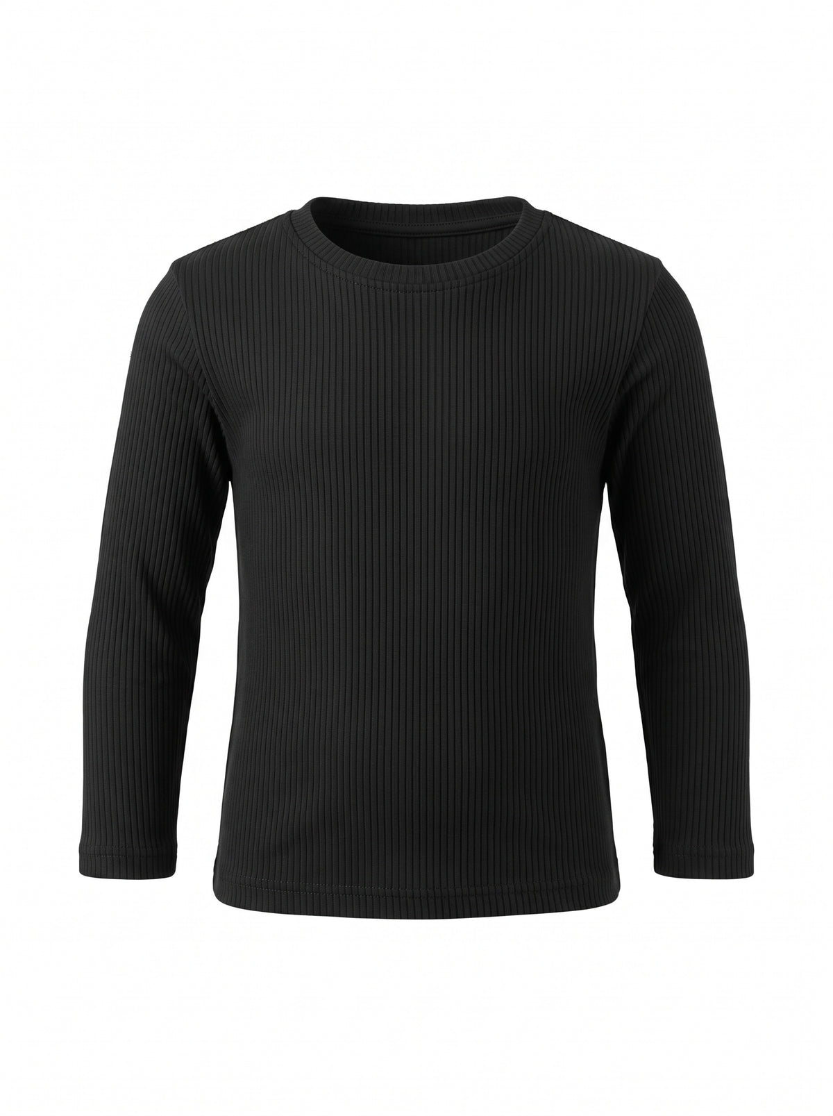 Pointelle Long Sleeve Rib Top