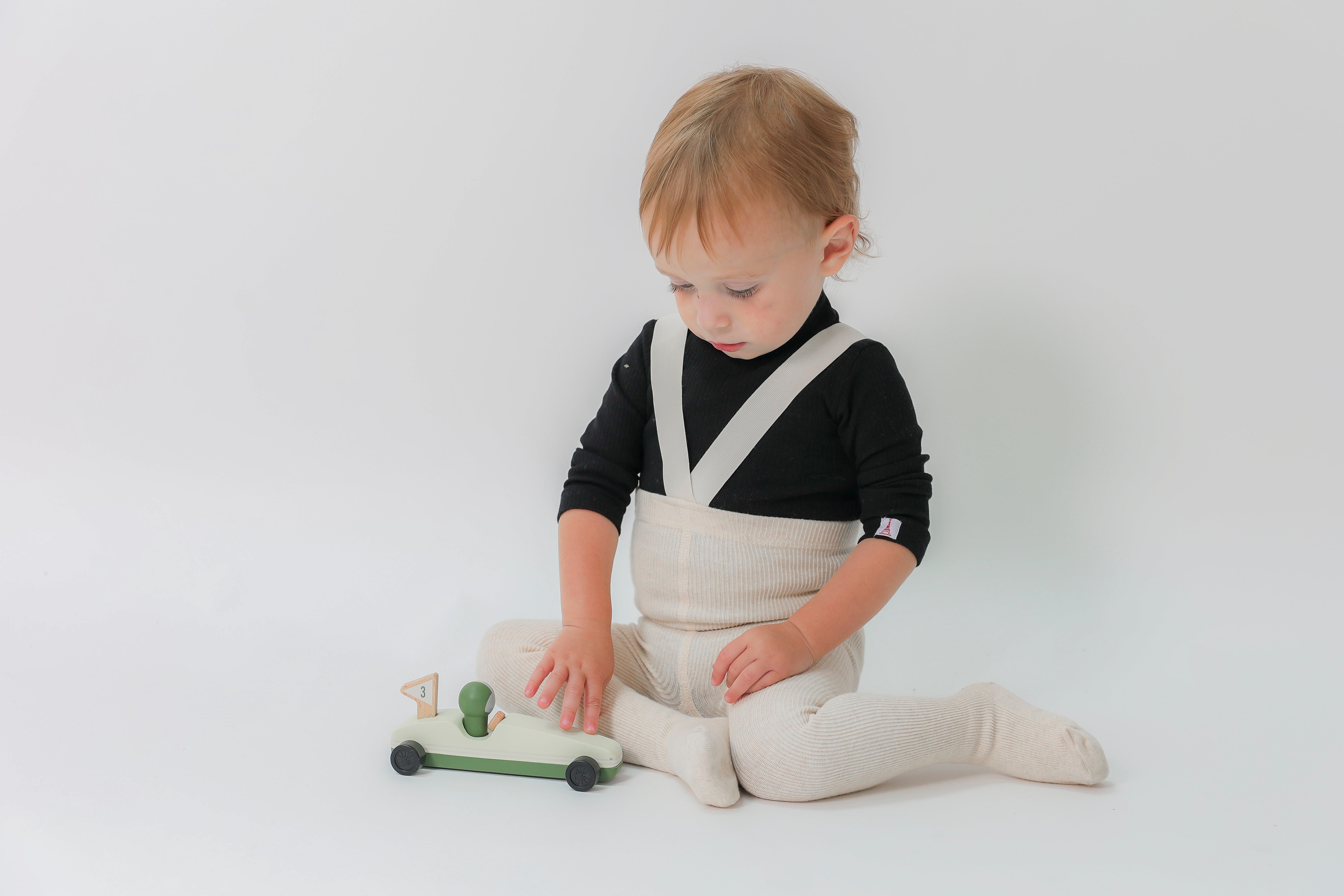 Knit Overall in by Peek a boo