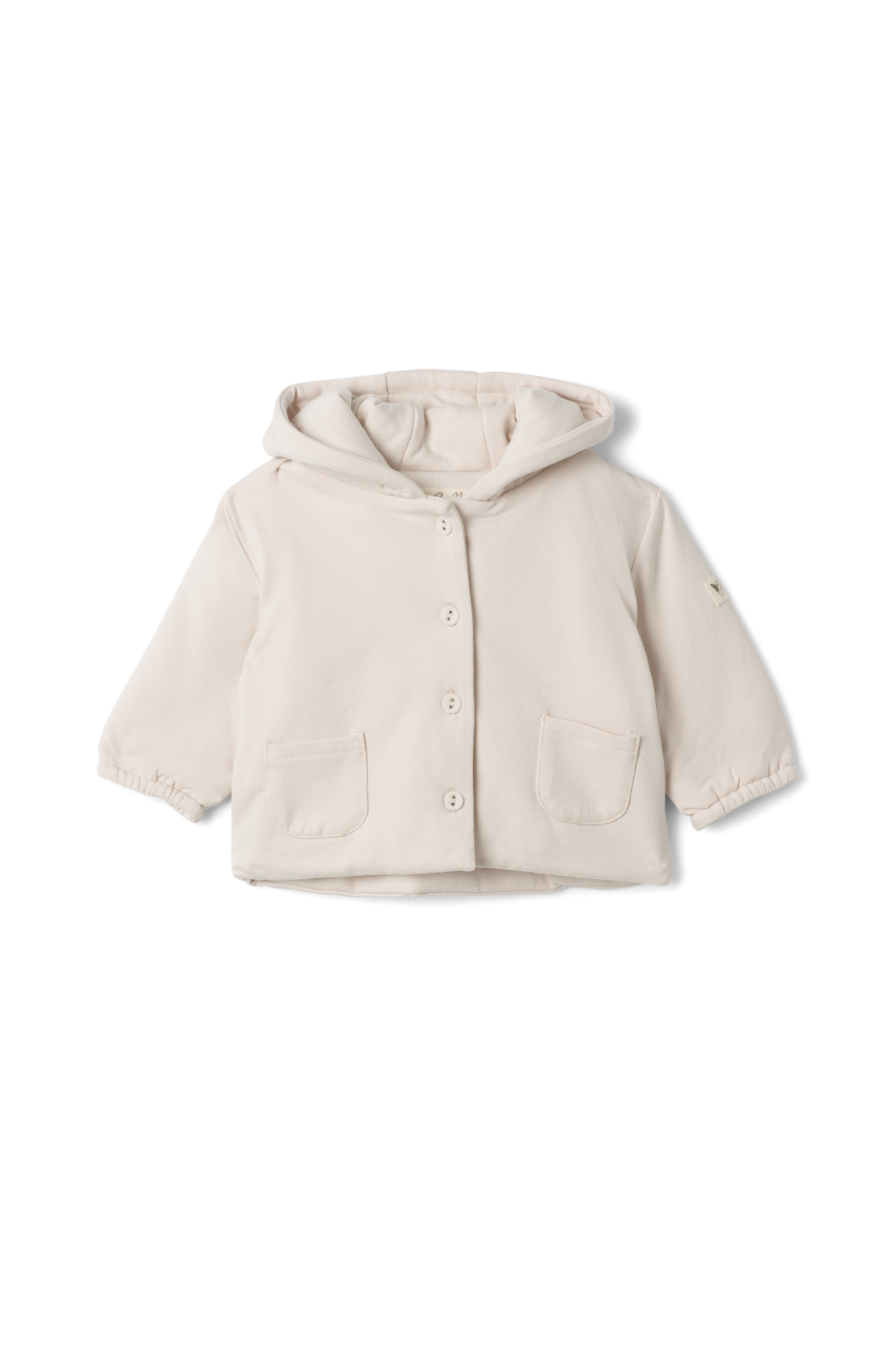 Pocket Puff Jacket in Dark Almond by Bebe Bella