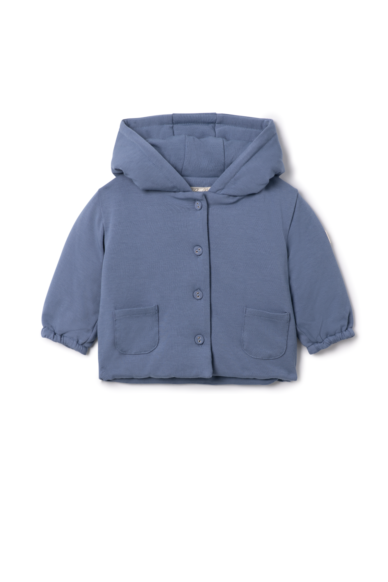 Pocket Puff Jacket in True Blue by Bebe Bella