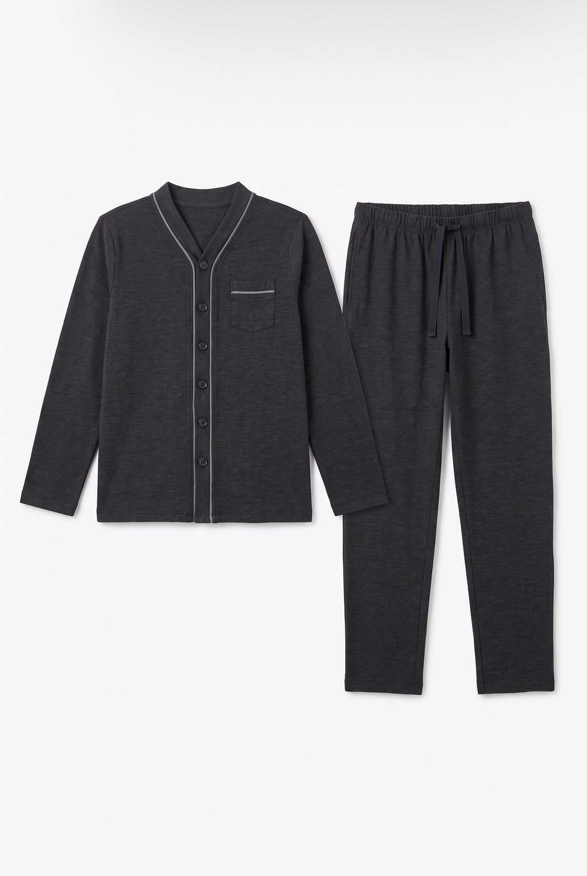 Button Front Top & Pants Set