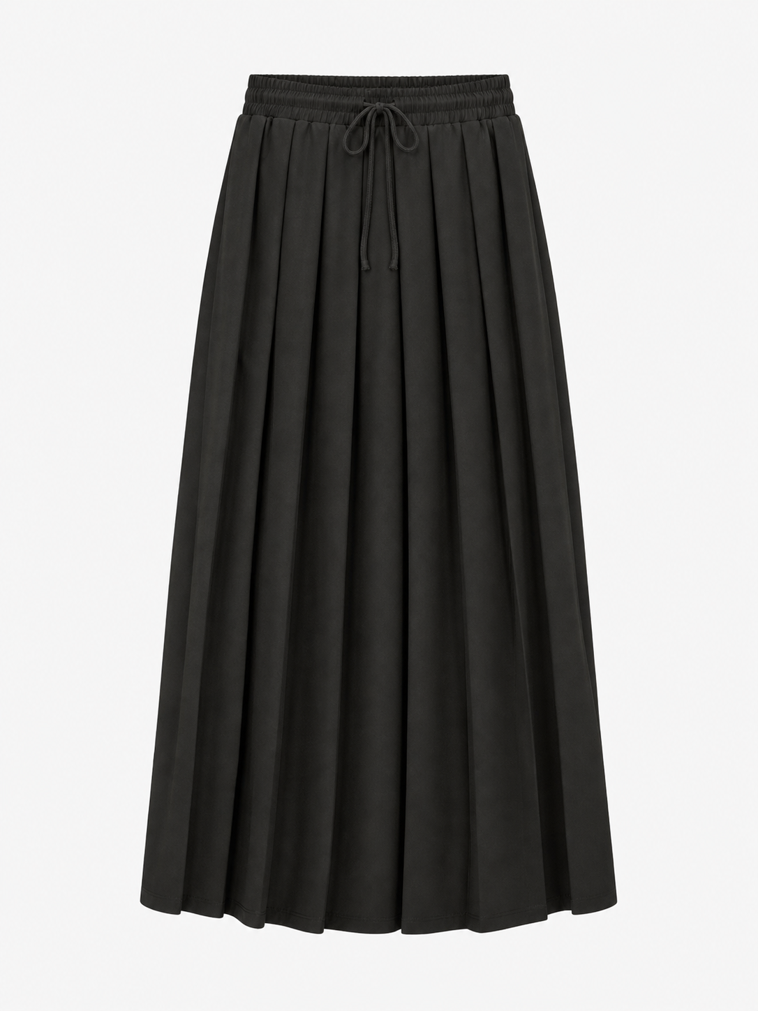Sport Pleated Midi Skirt