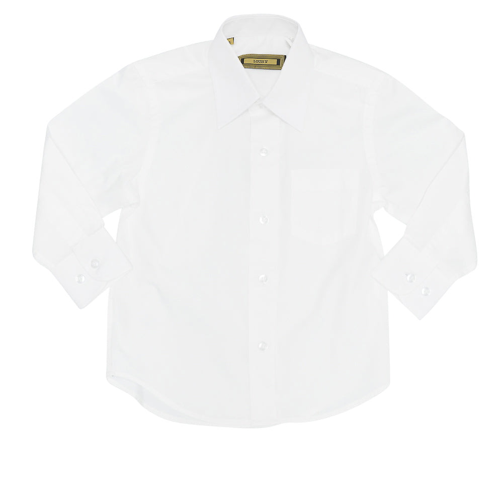 Long Sleeve Shirt With Collar in by Louis V