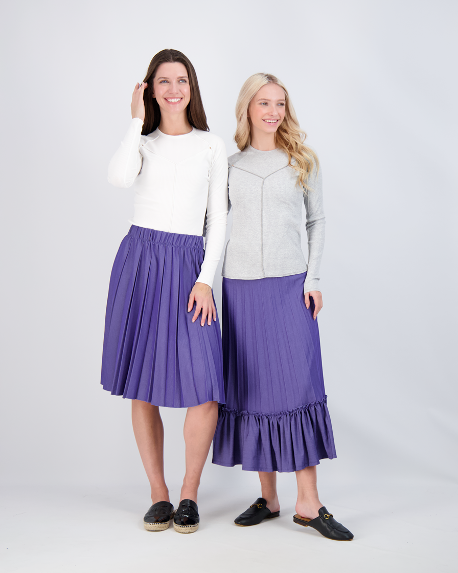 Pleated Skirt in by Ginger
