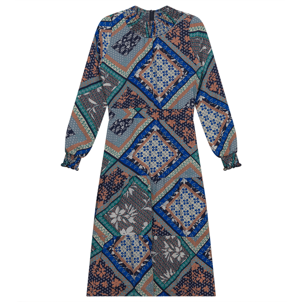 Pattern Print Dress in Print by Note