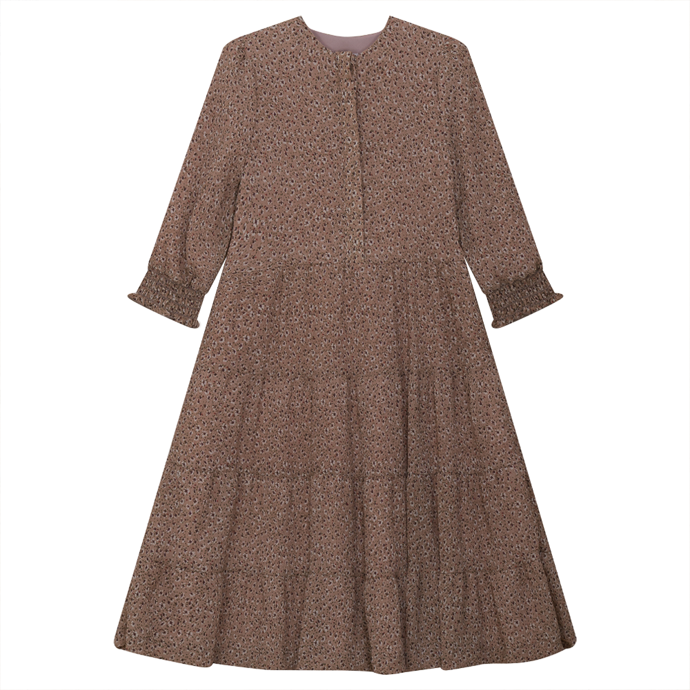 Tiered Dress in Pink by Imagine