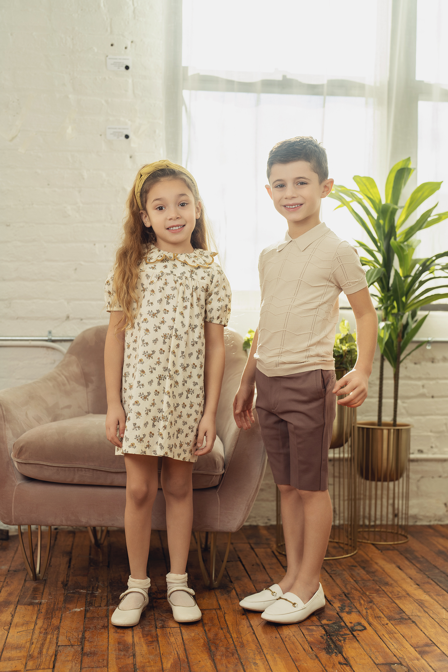 Floral Print Dress in by Space Grey