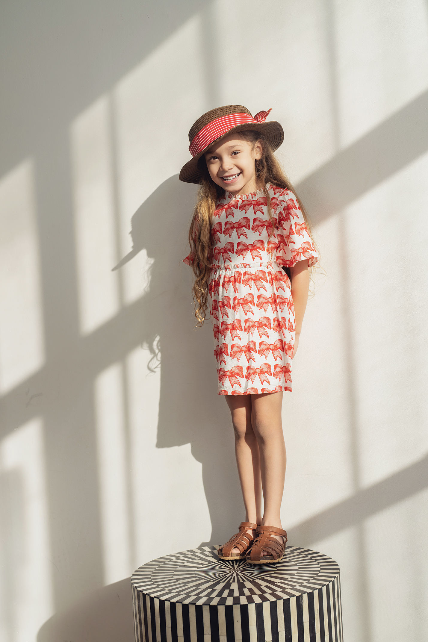 Bow Print Dress in by The Umbrella Academy