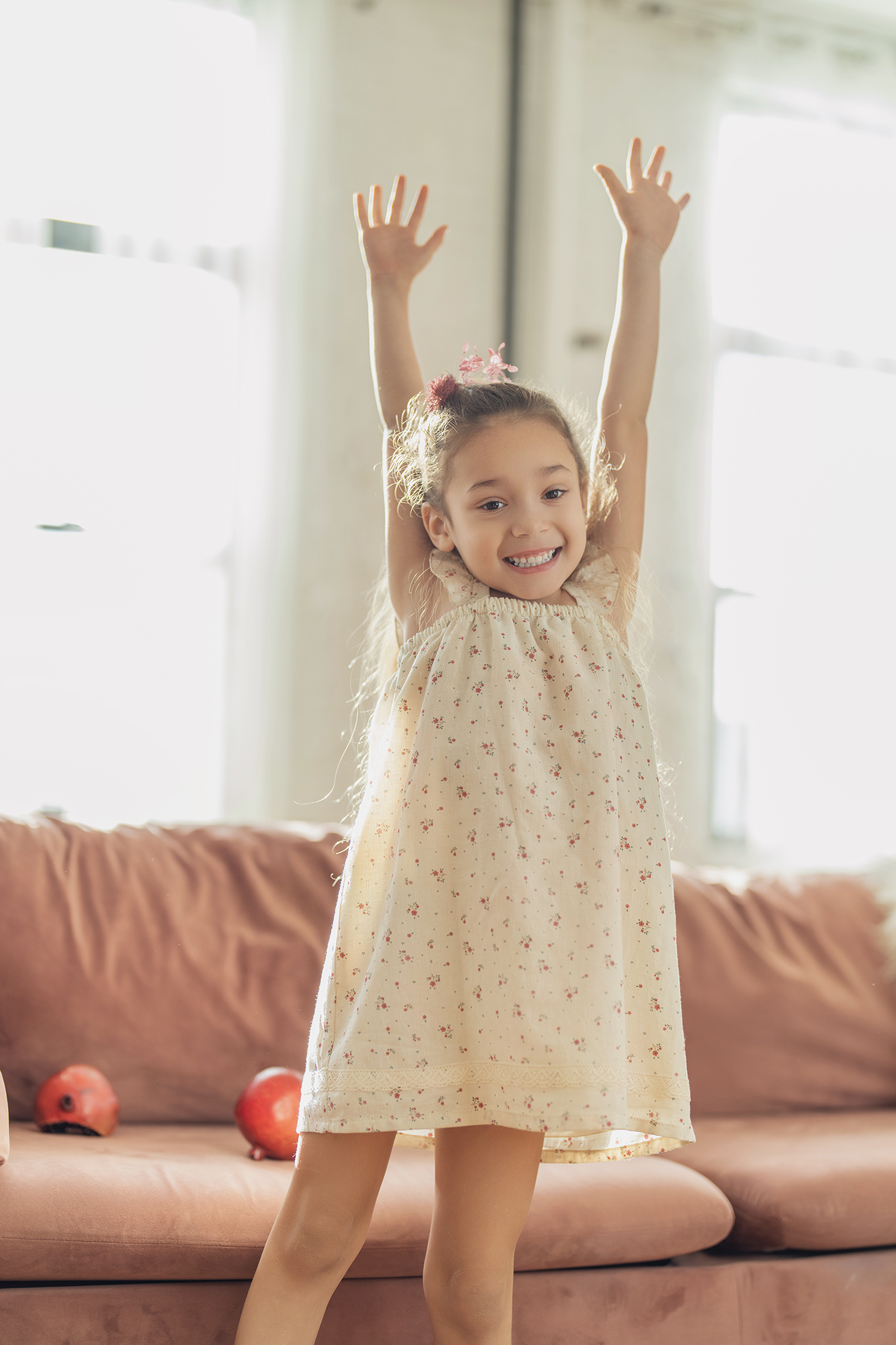 Dress With Jumper Lace in by Space Grey