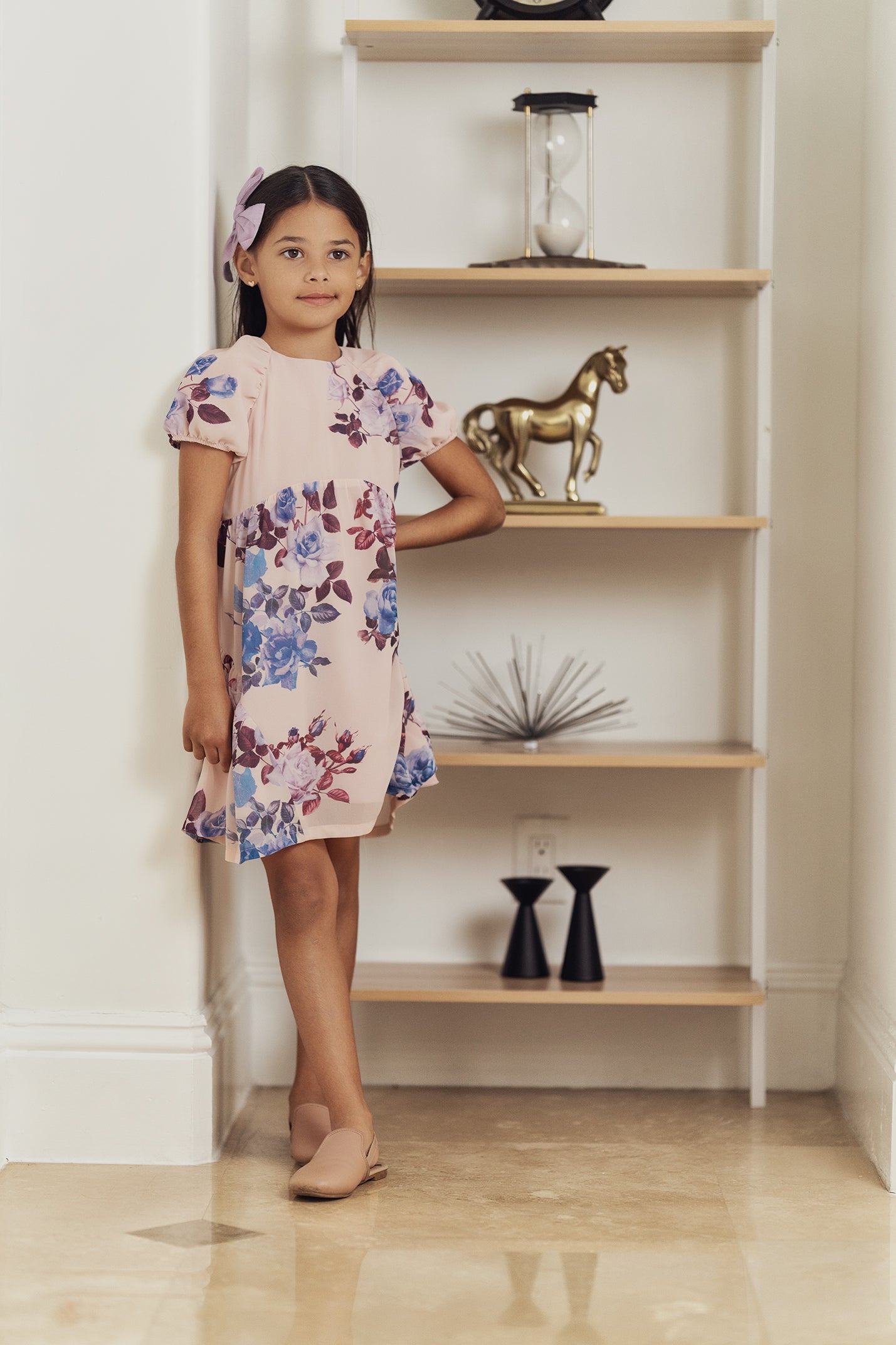 Floral Print Dress in by Clô