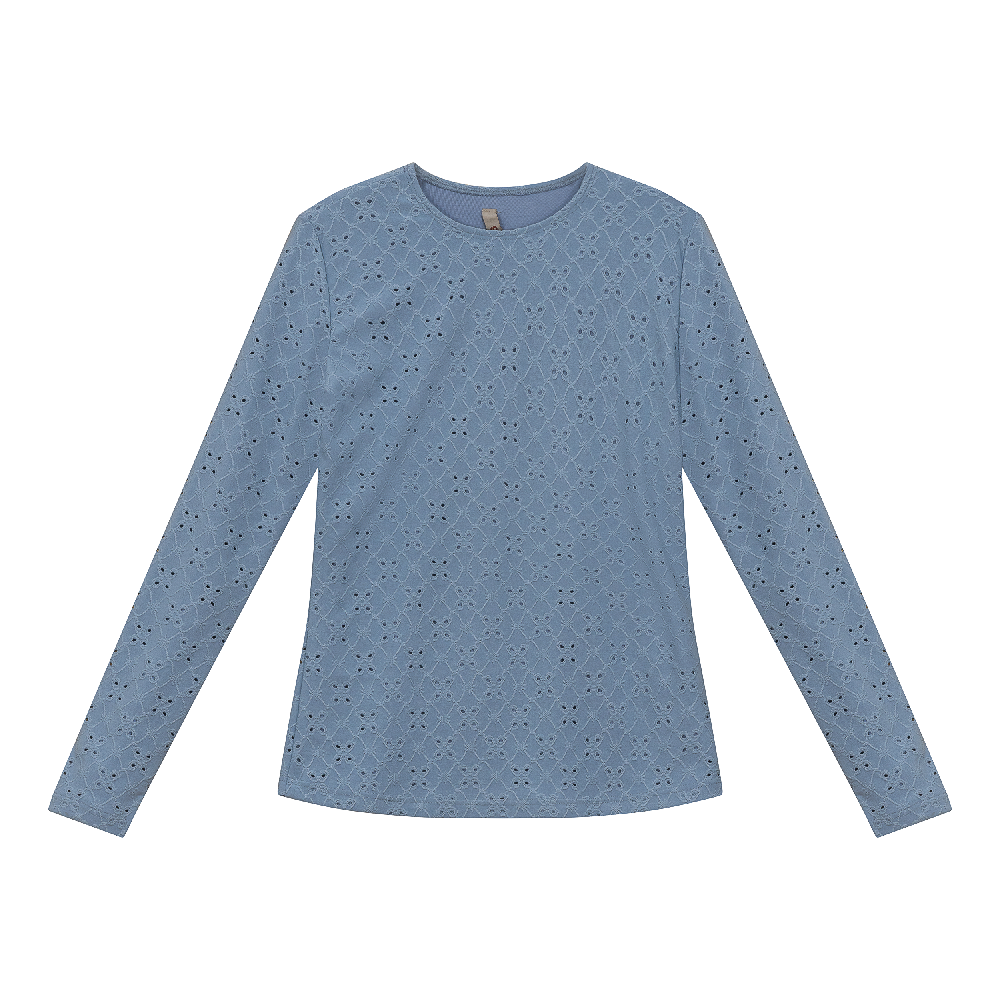 Long Sleeve Top in Blue Sky by Ginger
