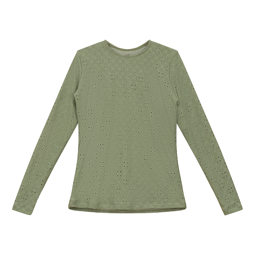 Long Sleeve Top in Sage by Ginger