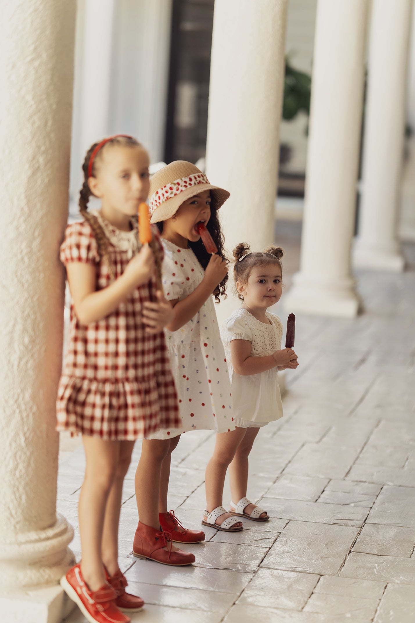 Tiered Dress in by Space Grey