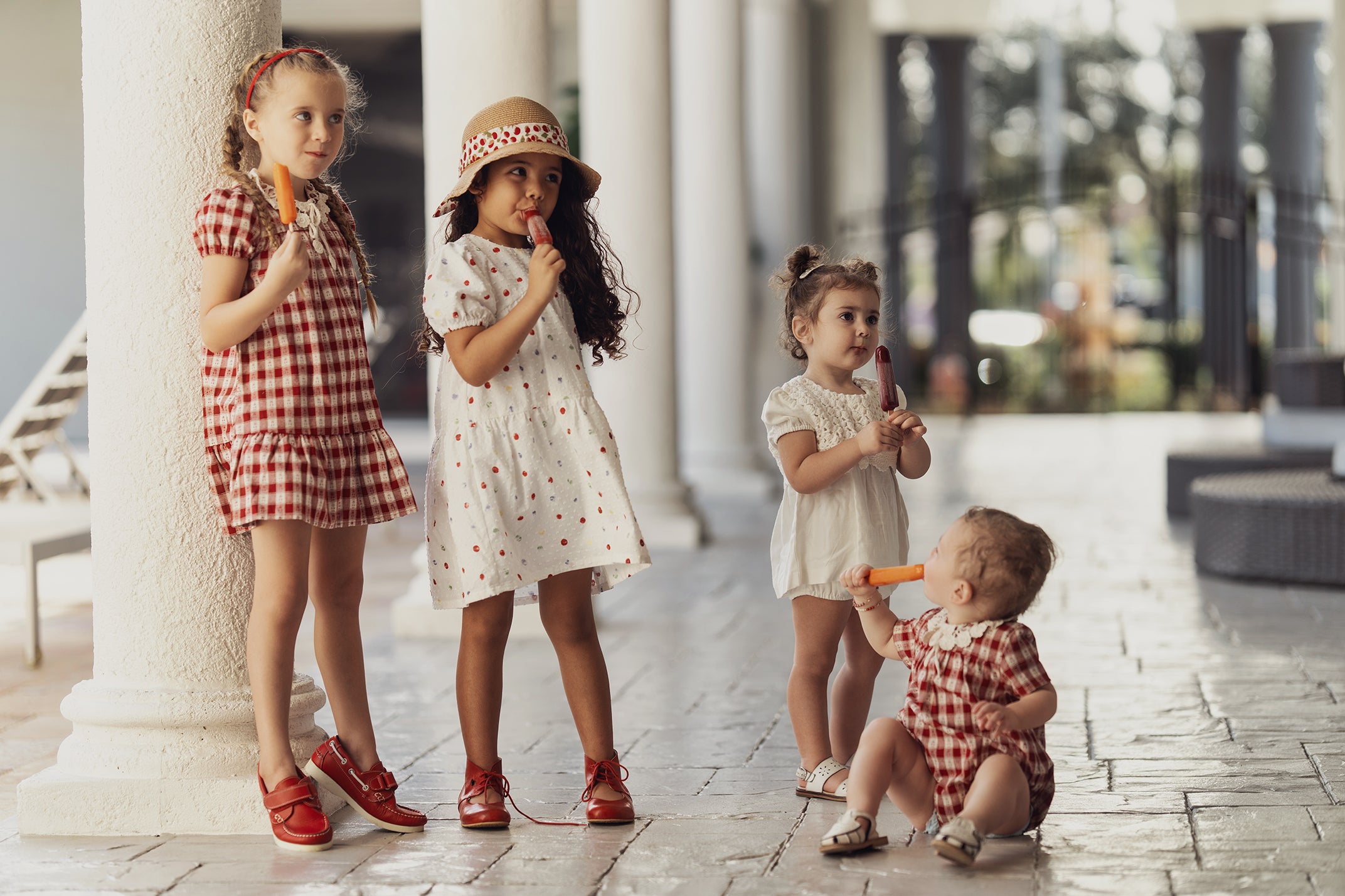 Tiered Dress in by Space Grey