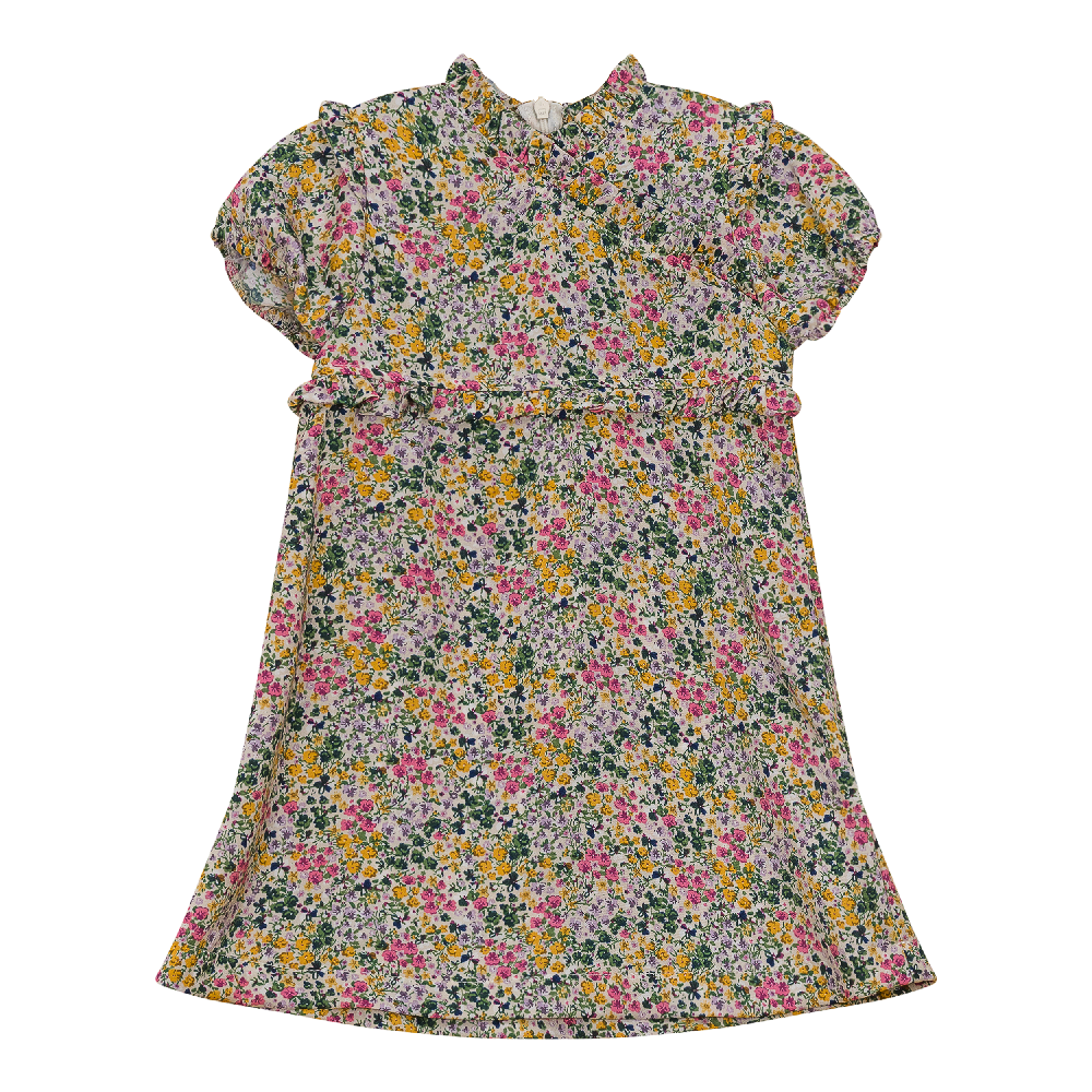 Multi Floral Dress in Multi Floral by Space Grey
