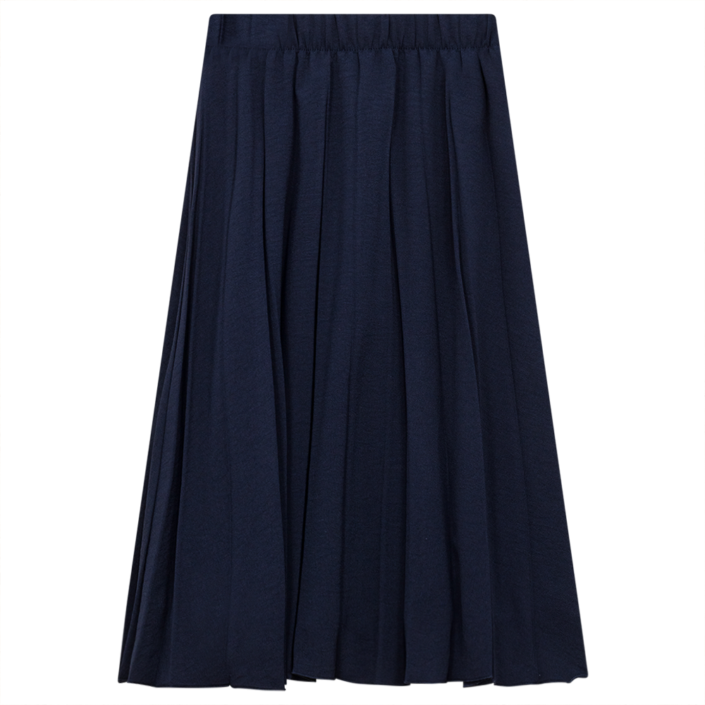 Pleated Skirt in Navy by Noni