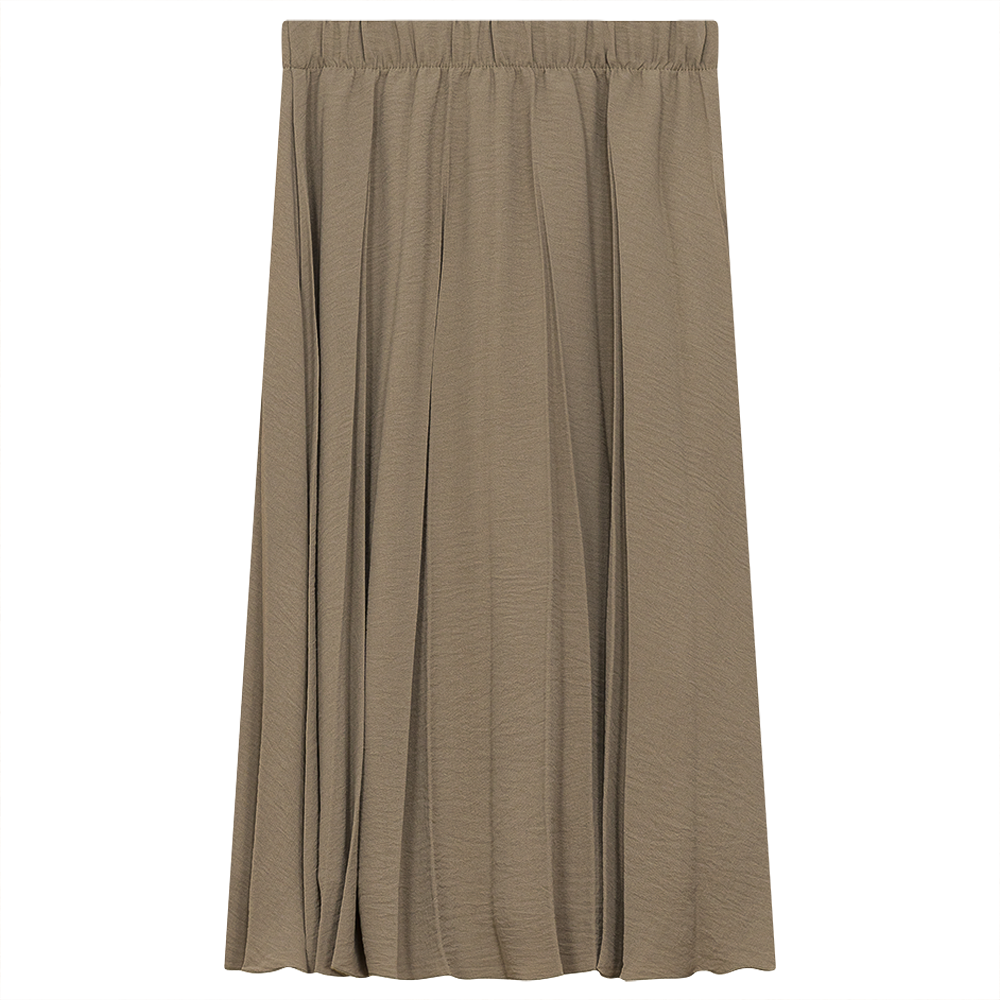 Pleated Skirt in Sand by Noni