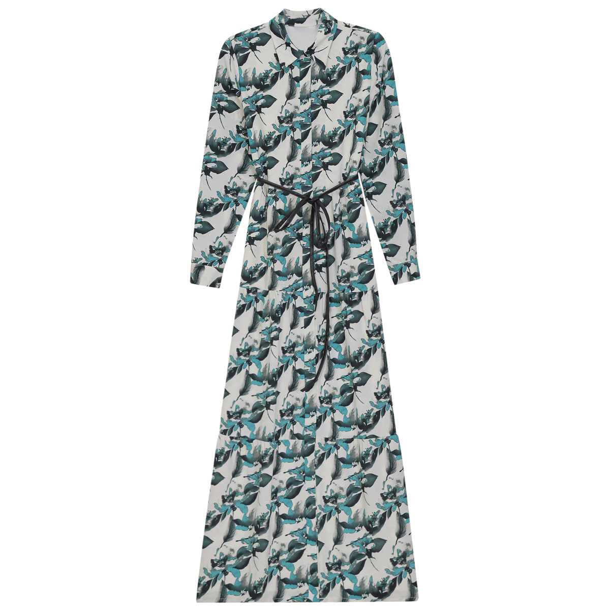 Printed Woven Dress in Off White Print by Caitlin