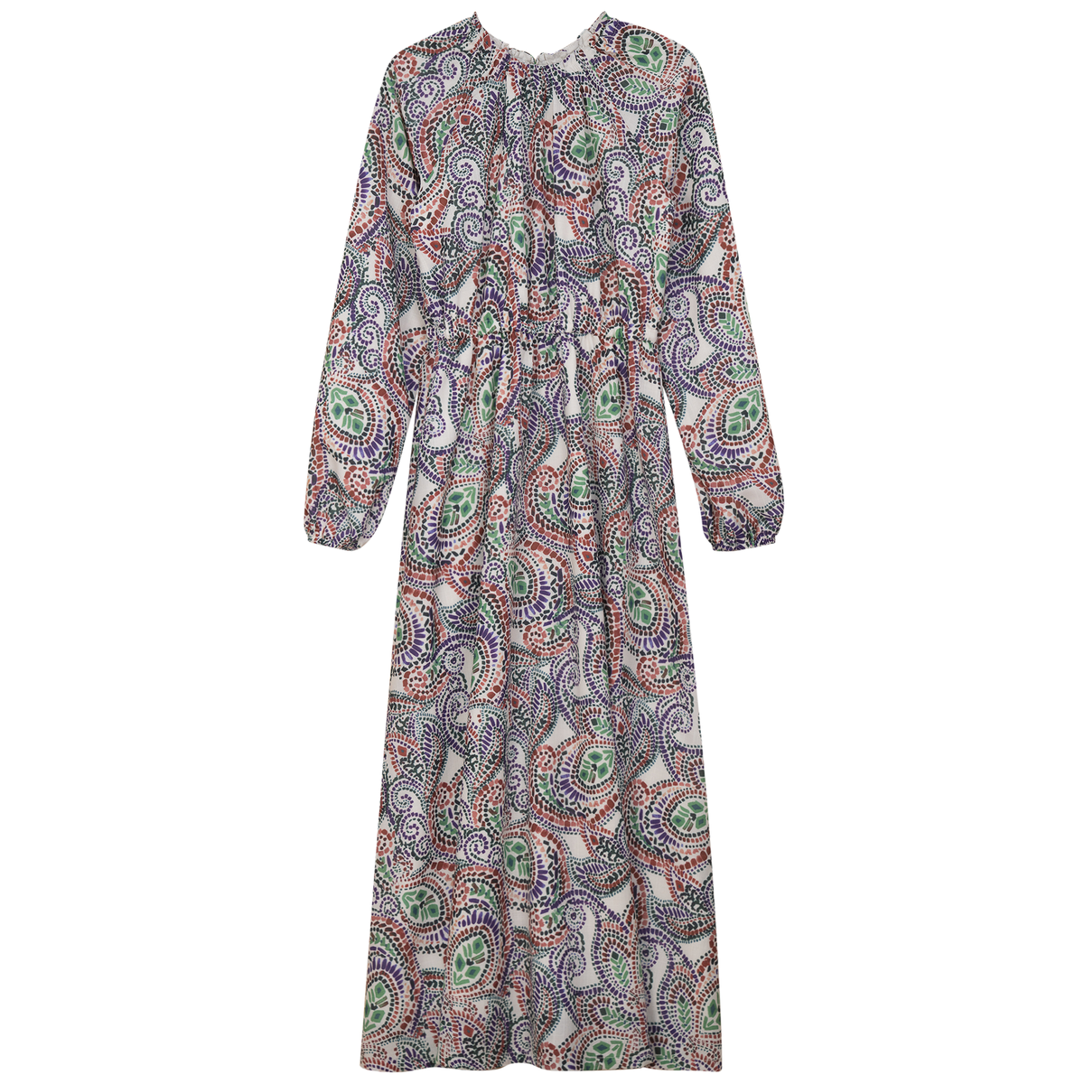 Printed Dress in Geometric Print by Ginger