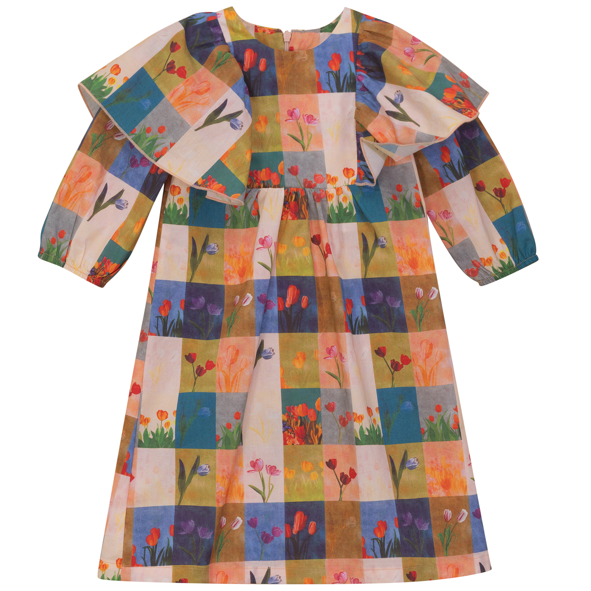 Tulip Printed Dress in Tulip by The Umbrella Academy