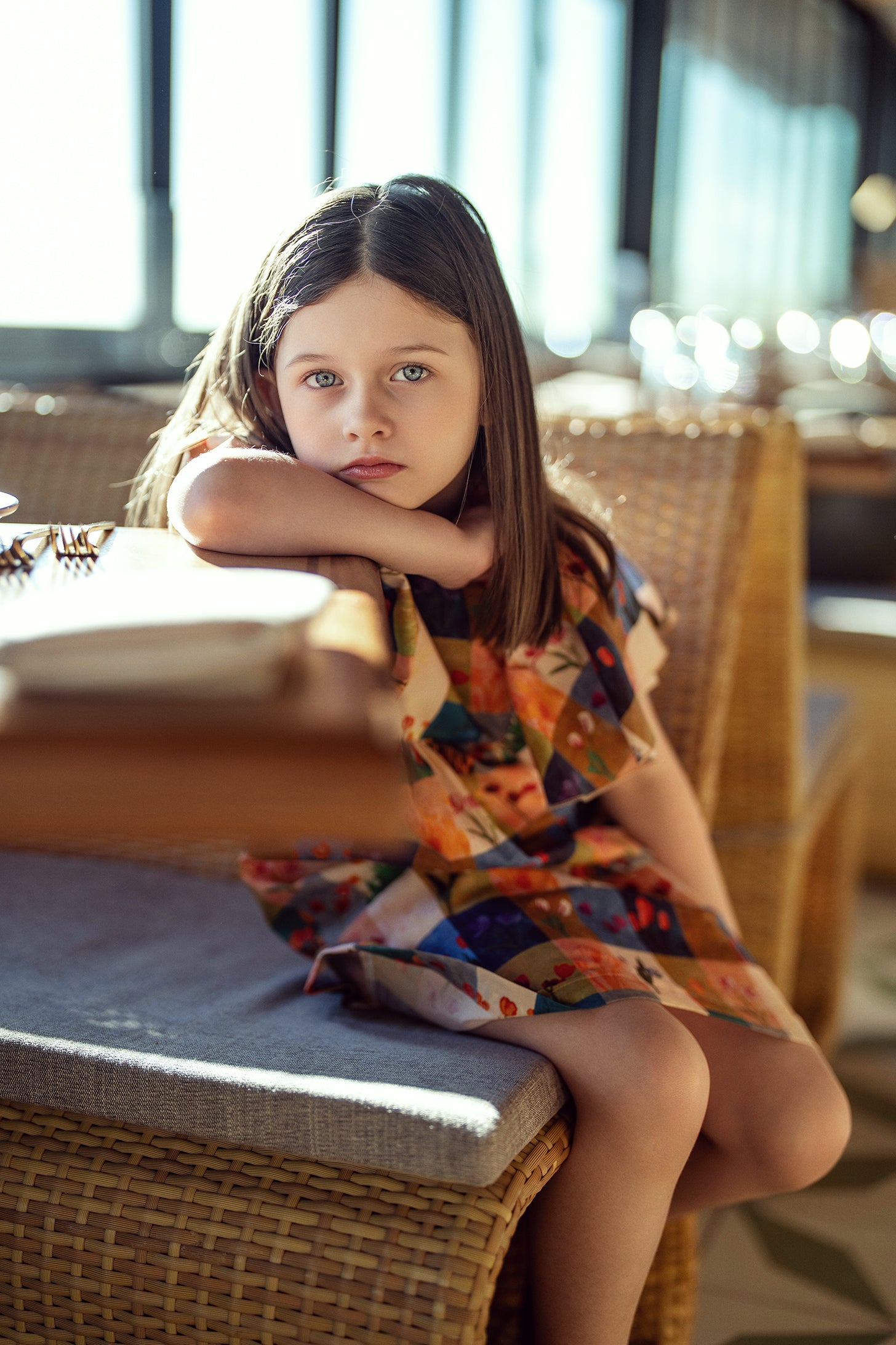 Tulip Printed Dress in by The Umbrella Academy