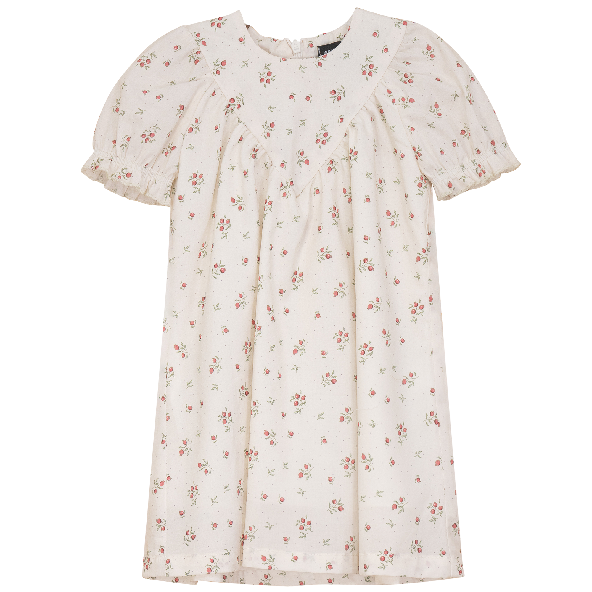 Blueberry Printed Dress in Cream Pink by Space Grey