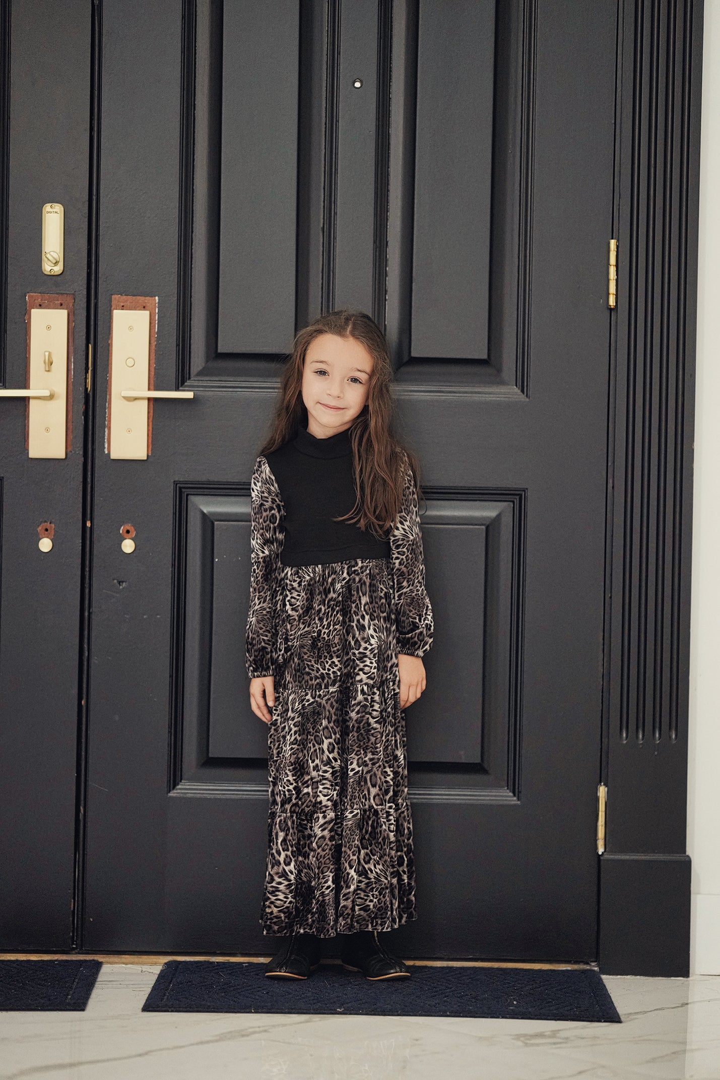 Turtle Neck Dress in by Cindy