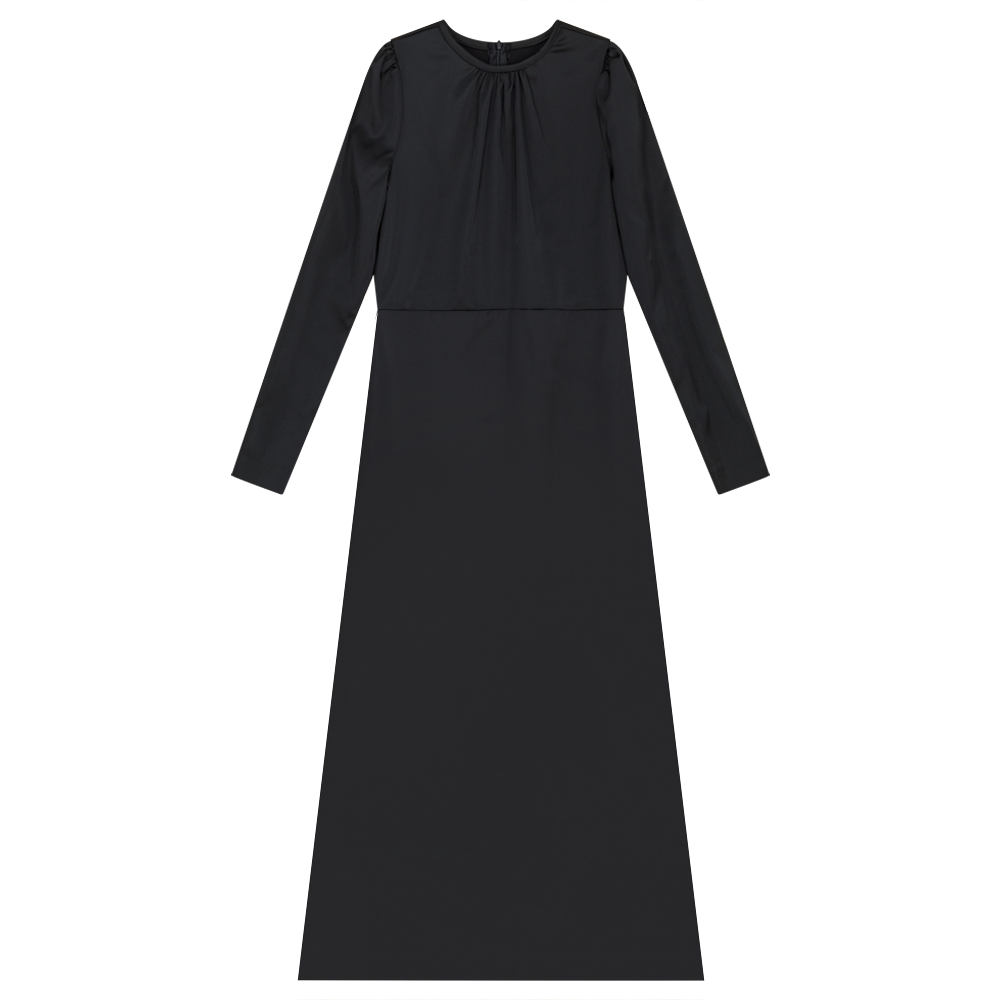 Midi Dress in Black by NOX-NY